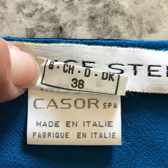 Bias silk chiffon skirt. - Picture 6 of 7